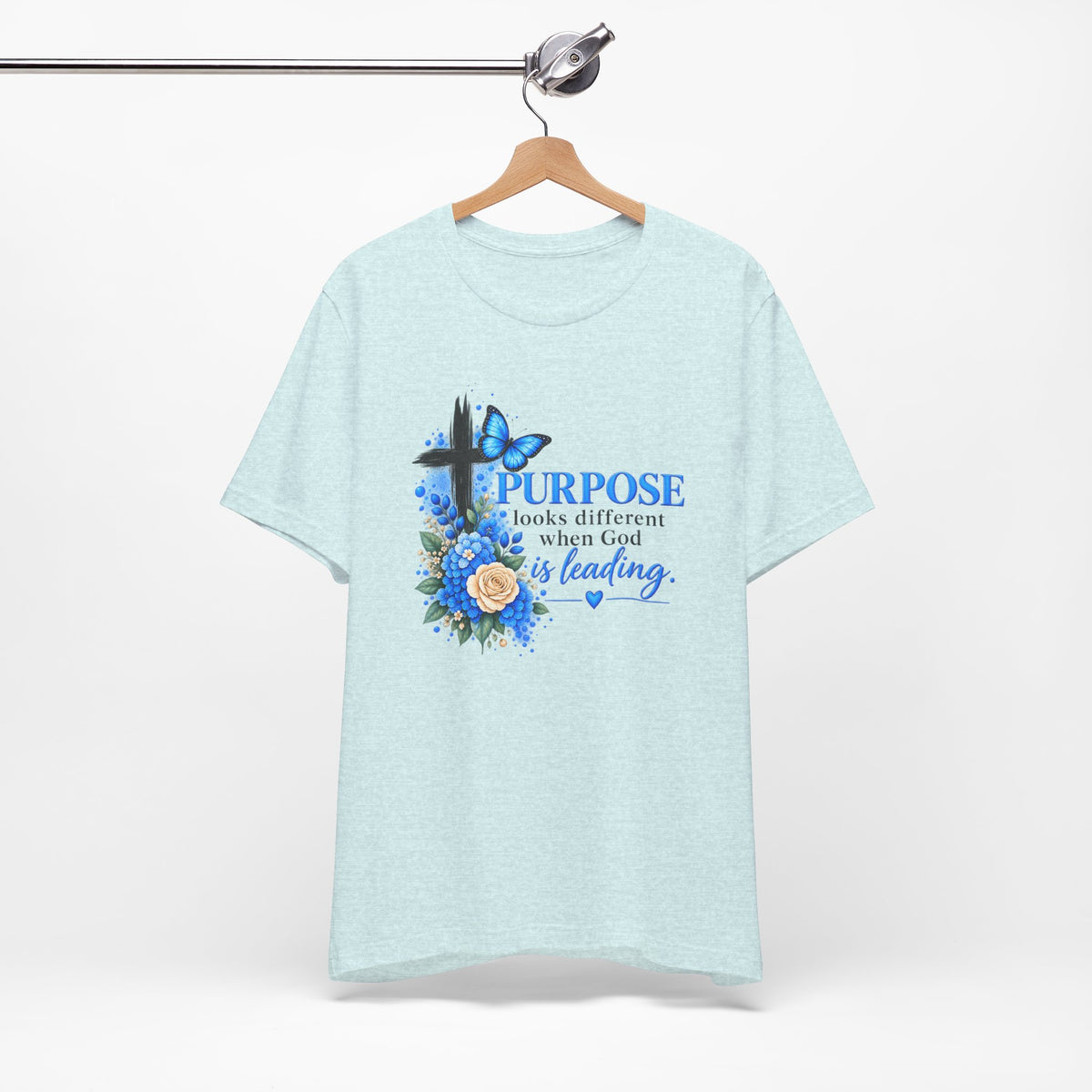 Purpose Looks Different When God Is Leading Christian T‑Shirt