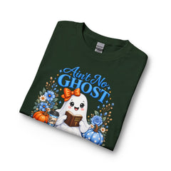 Ain't No Ghost Like the Holy Ghost Long Sleeve T-Shirt | Cute Christian Ghost Design