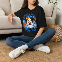 Ain't No Ghost like the Holy Ghost T-Shirt | Cute Ghost Bible Design