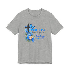 Purpose Looks Different When God Is Leading Christian T‑Shirt